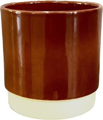 Gina Da bloempot Eno terracotta duotoon D 13 H 13 cm