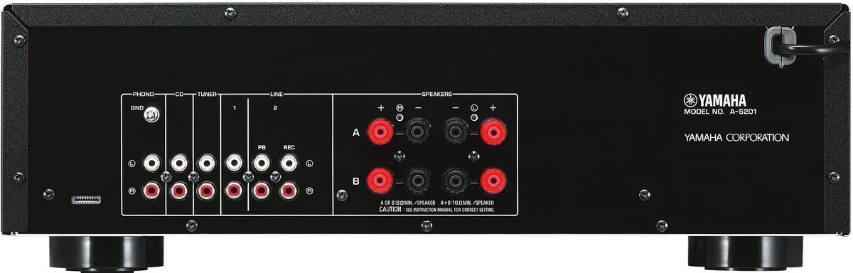 Yamaha A-S201 Noir Amplis hi-fi stéréo