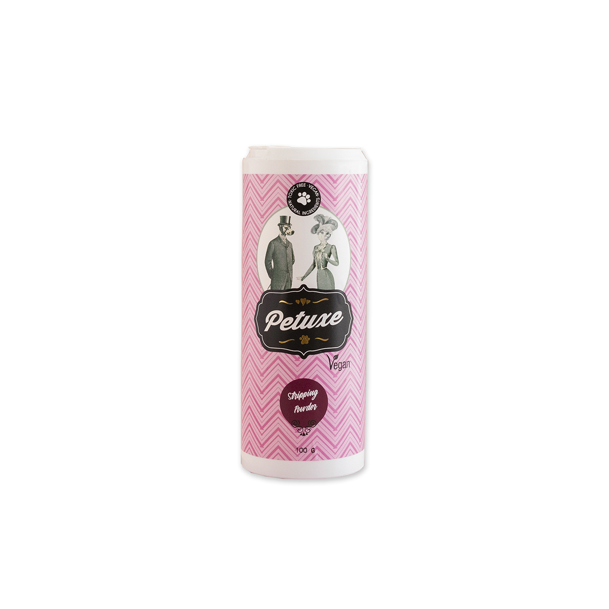 Pó para remoção de pelos Petuxe Pet Stripping Powder. Especial para cães de pelo duro. 100g