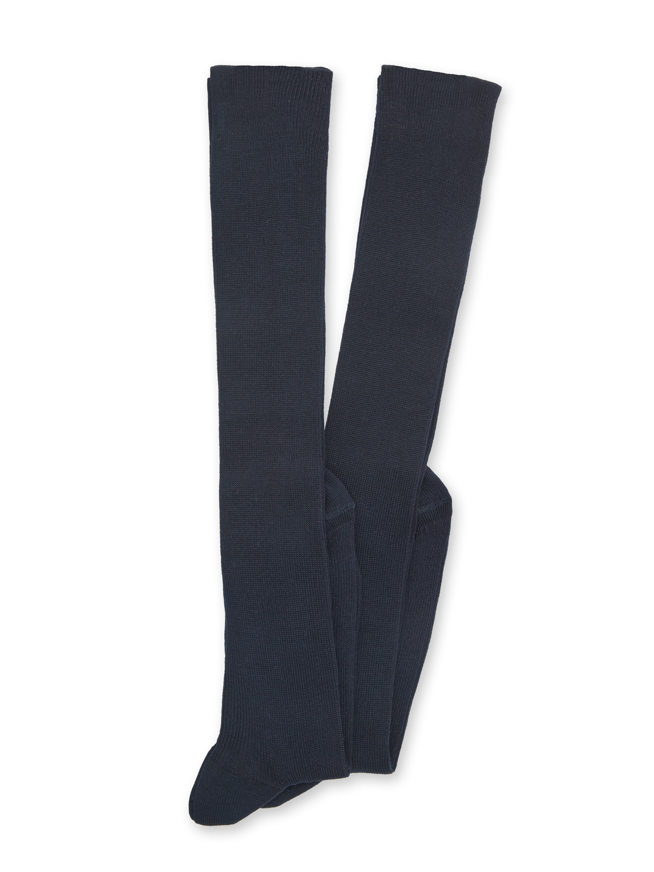 Lot de 2 paires de mi-bas 75% coton