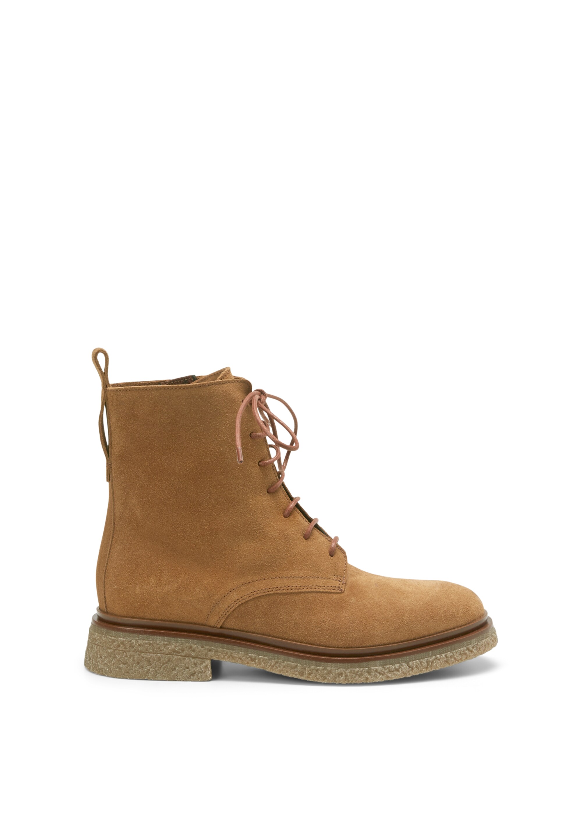 Schnürstiefel mit Innenzipper
