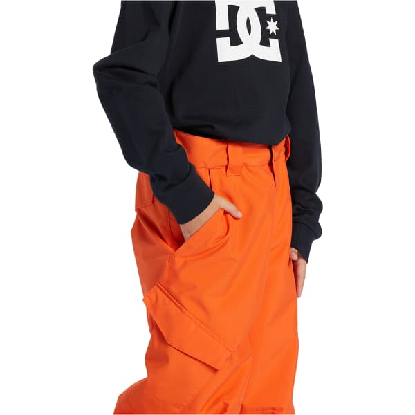 Pantalon snowboard DC SHOES BANSHEE YOUTH SNOW PANT ORANGEADE
