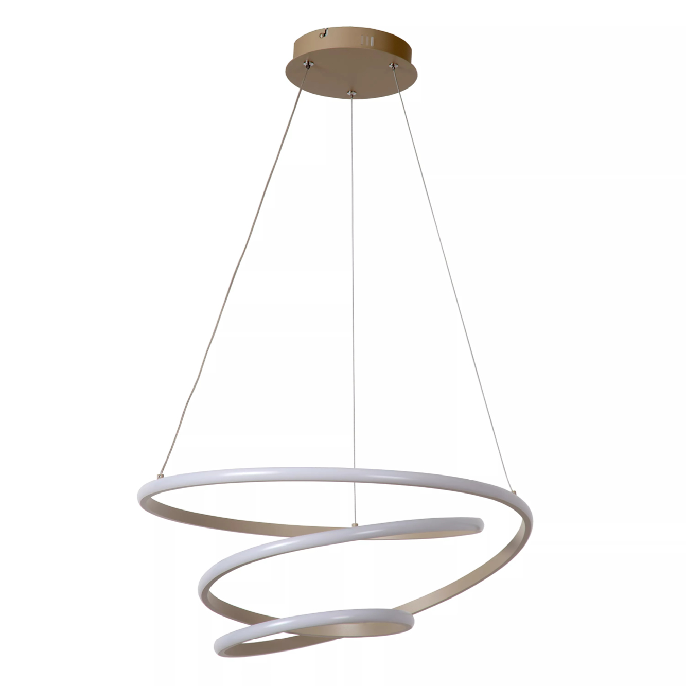 Hanglamp Espiral taupe
