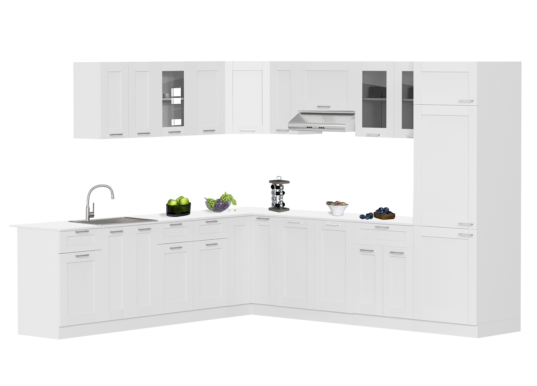 VCM Küchenschrank Breite 40 cm Schublade Unterschrank Küche Küchenmöbel Landhaus Colura