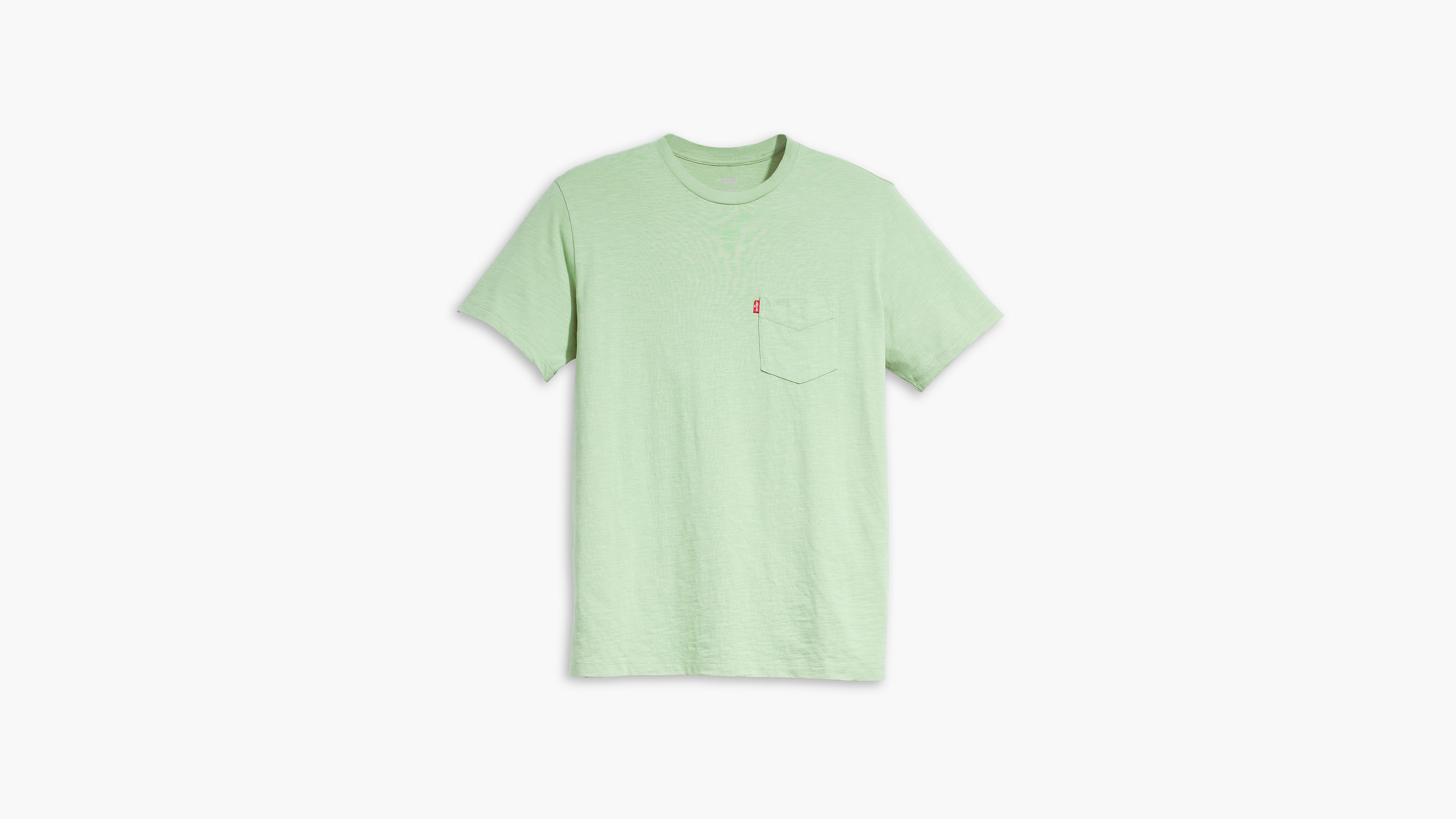 T-shirt poche Classic (grandes tailles) - Aqua Foam - Vert