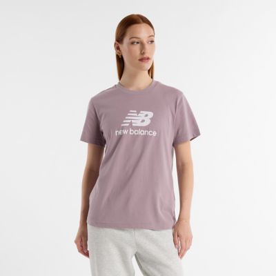 New BalanceSport Essentials Jersey Logo - violett