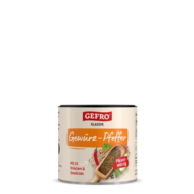 Gewürz-Pfeffer: pikant mit 15 Kräutern & Gewürzen