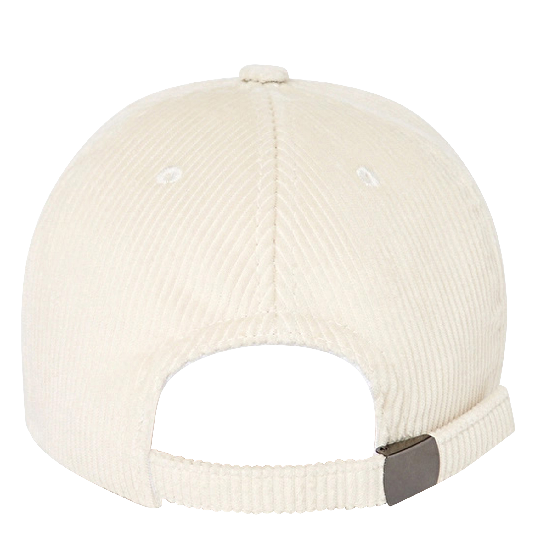 CAROLE - Casquette brodée en coton | Beige