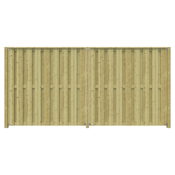 Schutting startpakket Royal grenen ca. 3,8 m lang