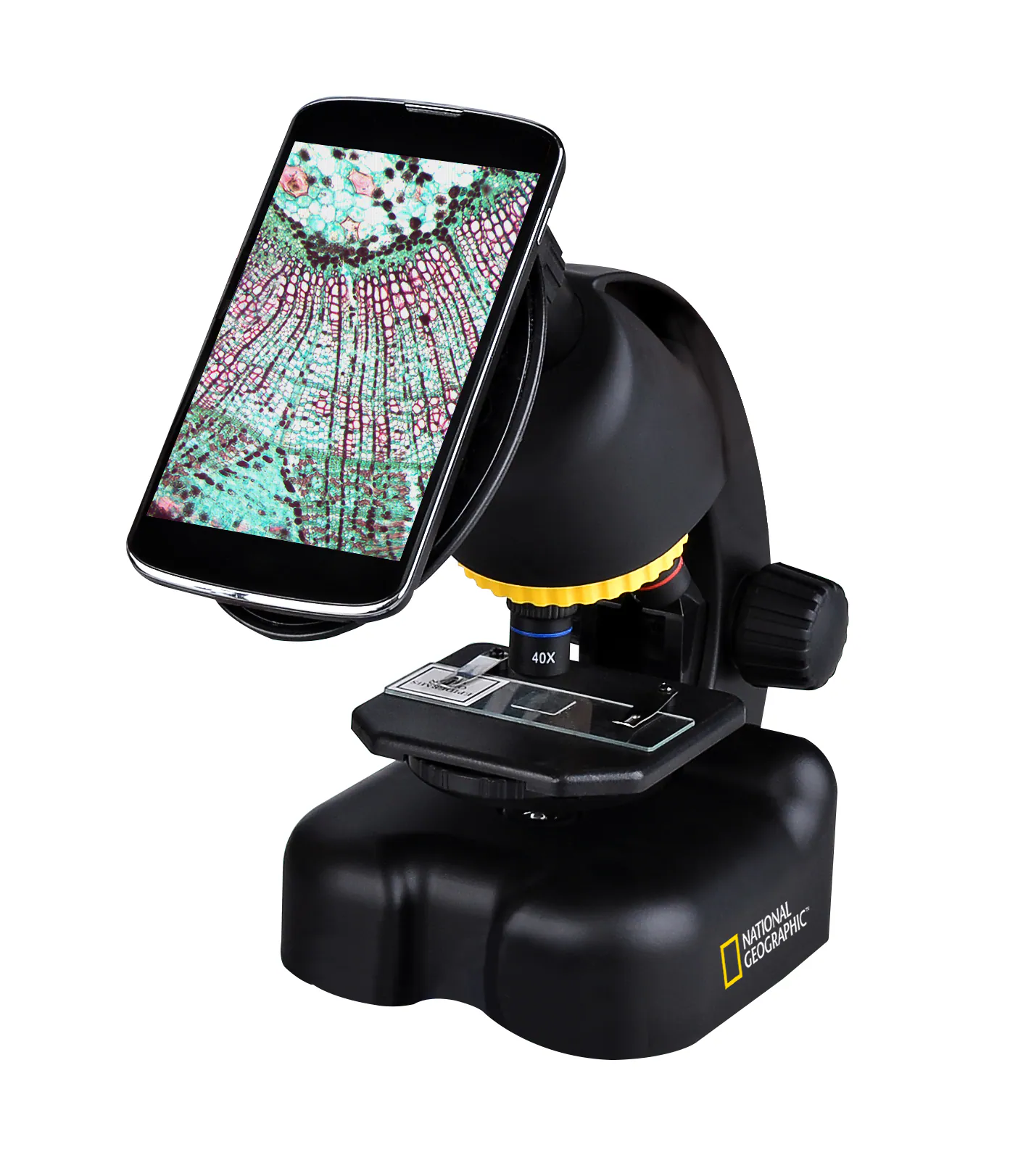 NATIONAL GEOGRAPHIC Kompakt-Teleskop + Mikroskop mit Smartphonehalterung