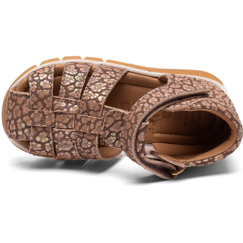 Køb Bisgaard Brown Leopard Billie Sandal
