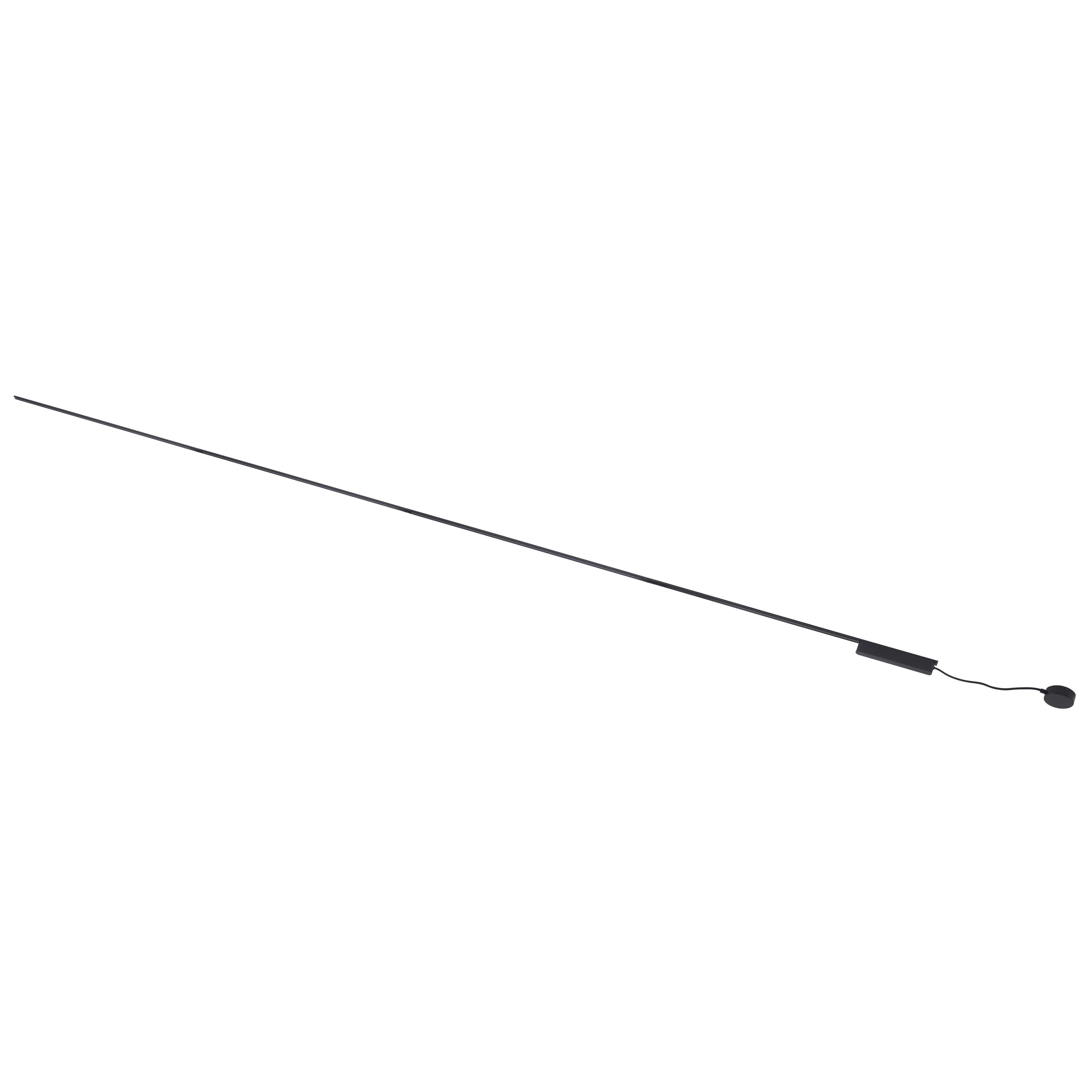 Modern railsysteem zwart 1-fase 400 cm - Magnetic