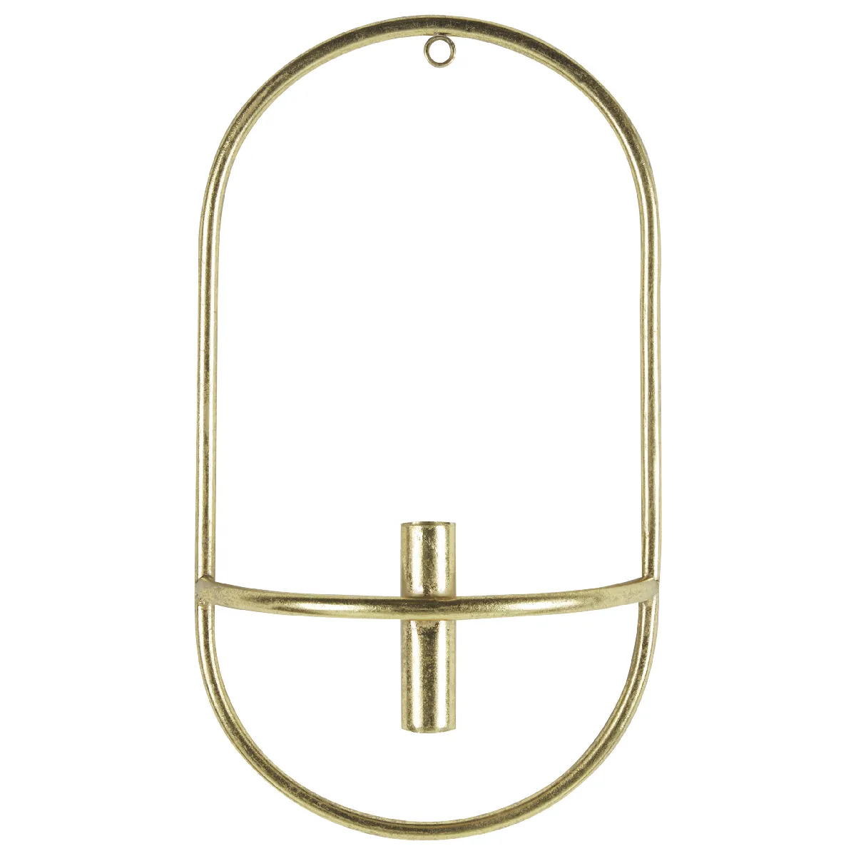 Beliani Bougeoir CAVIANA Doré (Set de 2)
