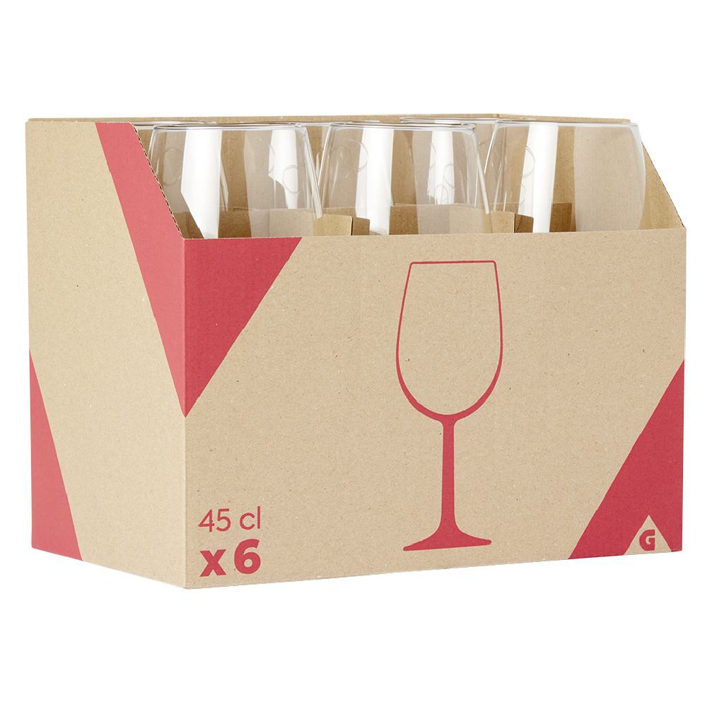 Verre à pied 45 cl x6