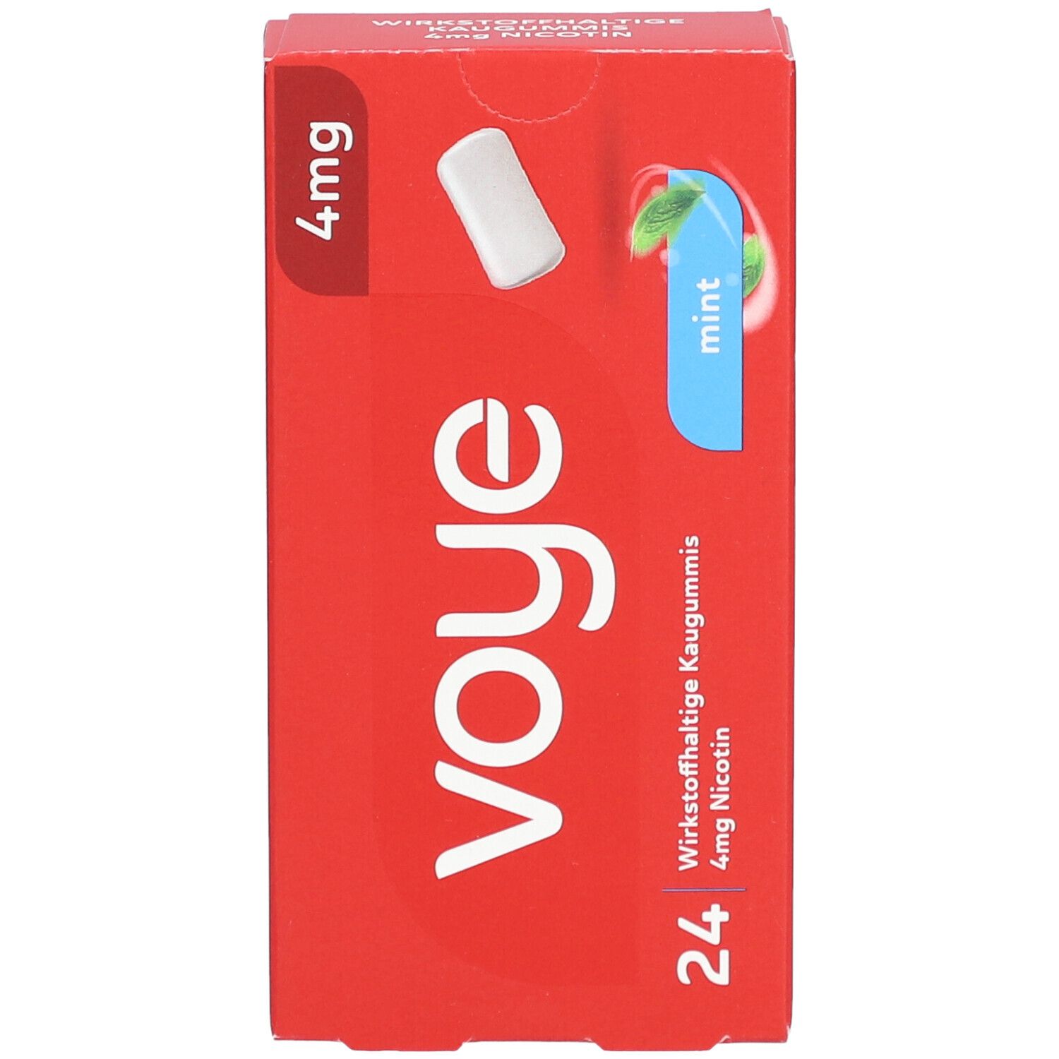 Voye Mint 4mg wirkstoffhaltiges Kaugummi