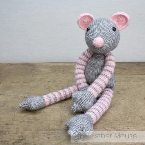Kit amigurumi   esther la souris