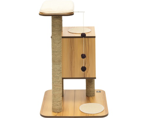 Catit Vesper V-Base krabpaal 55,5 x 56 x 81,5 cm walnoot