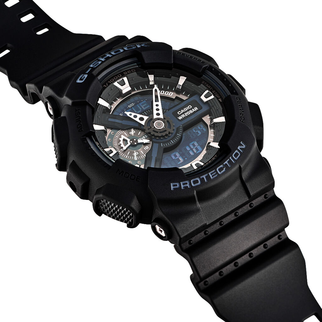 Montre Casio G-shock Black & White Noir