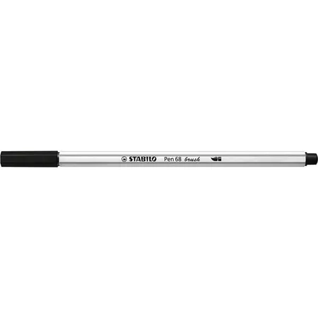 Premium-Filzstift mit Pinselspitze für variable Strichstärken - STABILO Pen 68 brush - 24er Pack - mit 19 verschiedenen Farben