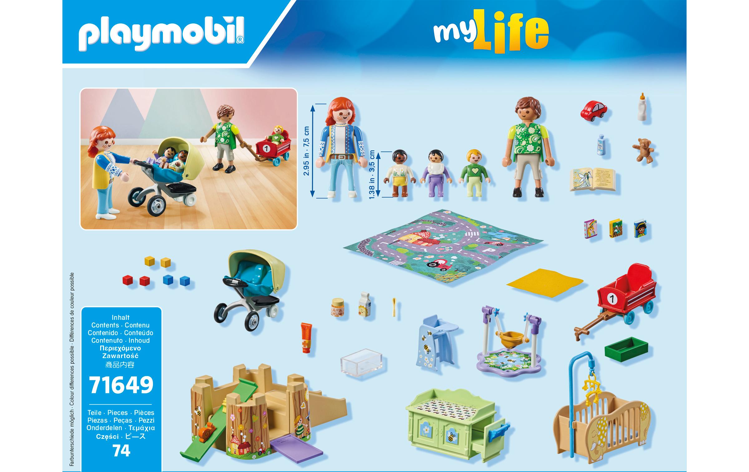 My Life Krabbelgruppe 71649Niedliches Spielset mit 74 Teilen