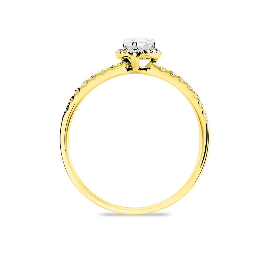 Bague Solitaire Tatiana Or Jaune Diamant
