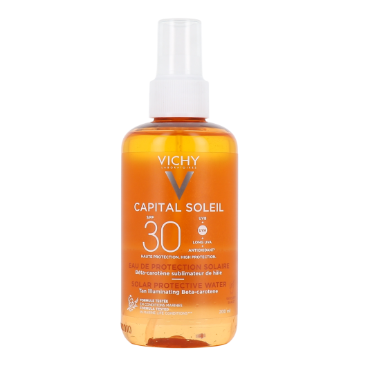 Eau solaire hâle sublimé Vichy Capital Soleil - Stimule le bronzage