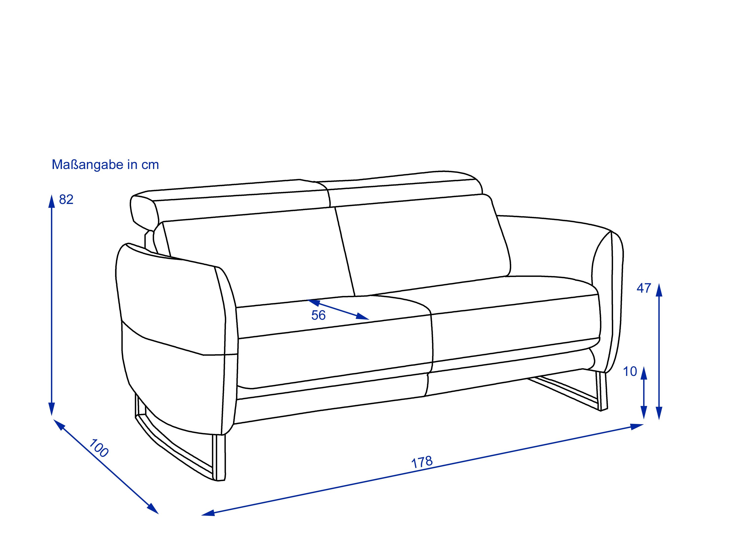 Sofa 2 Sitzer vito TALAO