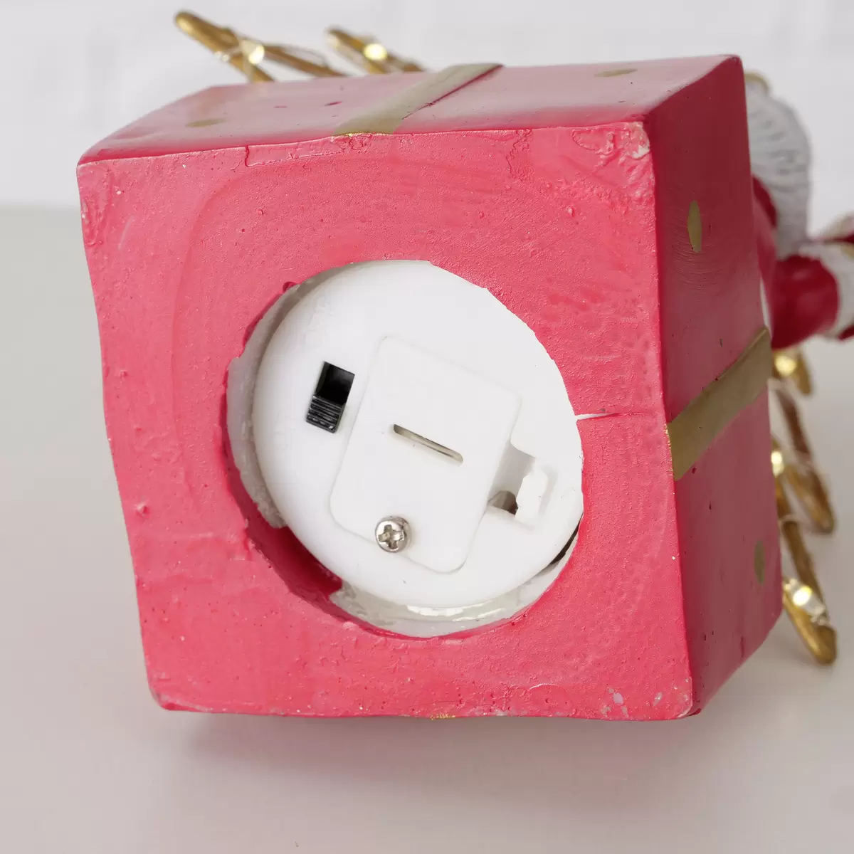 Weihnachtsmann mit LED Clausi Rot