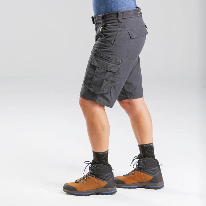Decathlon Forclaz - Shorts Cargo Masculino Forclaz Travel 100