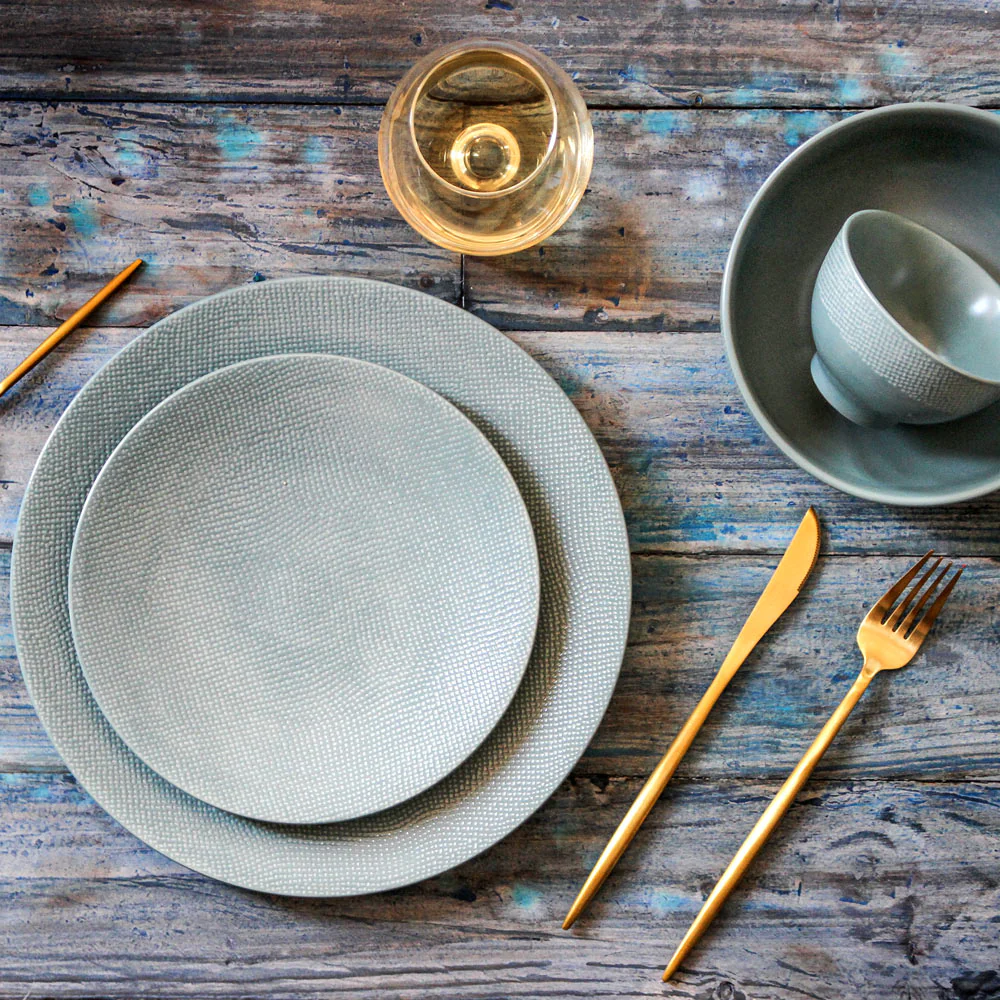Saladier Vésuvio bleu 16,5 cm Table passion