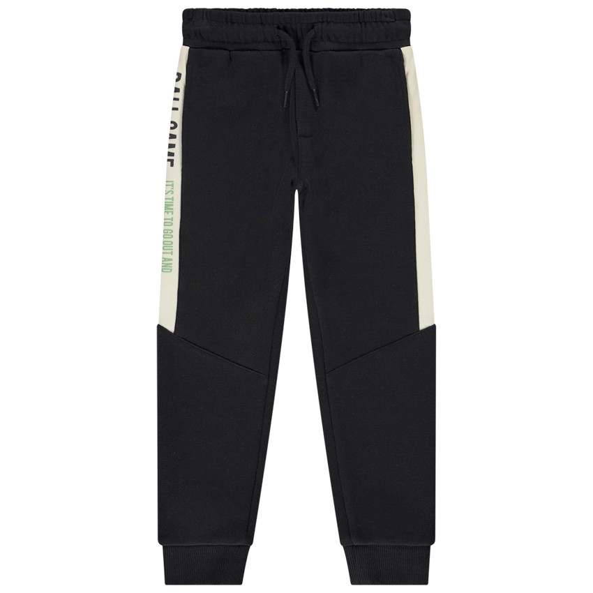 Jogging fantaisie en coton piqué pour garçon