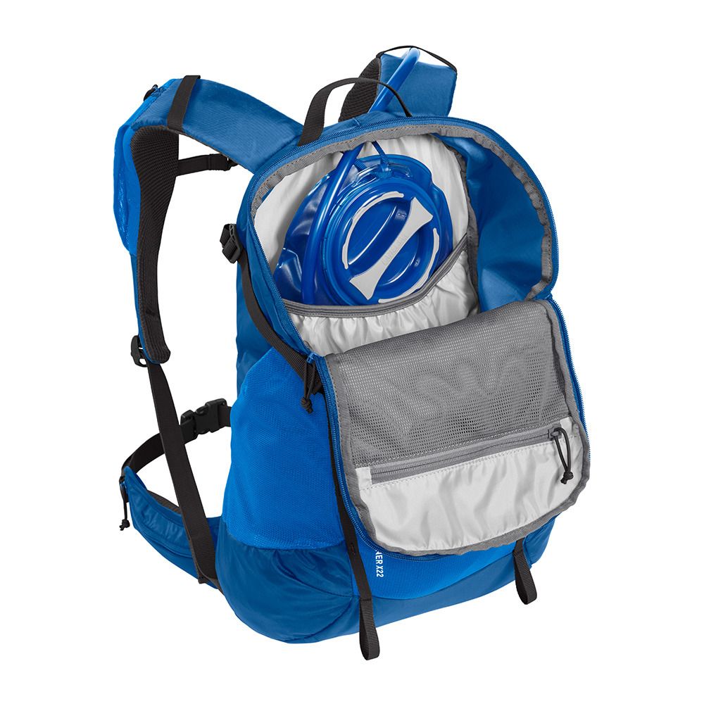 Camelbak RIM RUNNER 22L - Sac d'hydratation Homme true blue/white