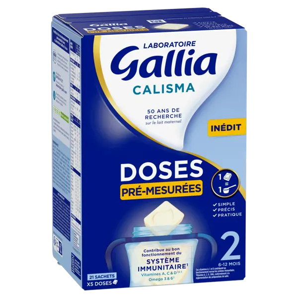 Gallia Calisma doses pré-medidas 2ª etapa