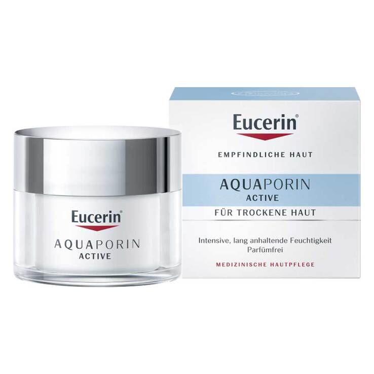 Eucerin Aquaporin Active Creme trockene Haut, 50 ml