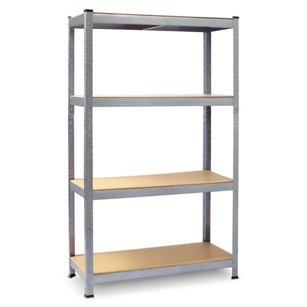 Metallhylle for oppbevaring 180 x 90 x 40 cm Plonos 470200
