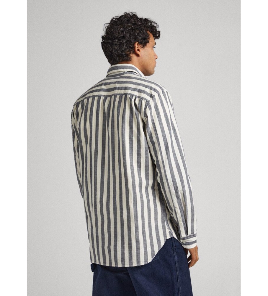Pepe Jeans Camisa Crivitz branco, cinza