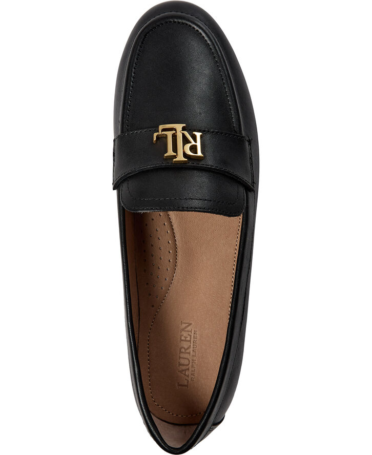 Lauren Ralph Lauren BURNISHED CALF-AVERI III-FL-LFR Sort