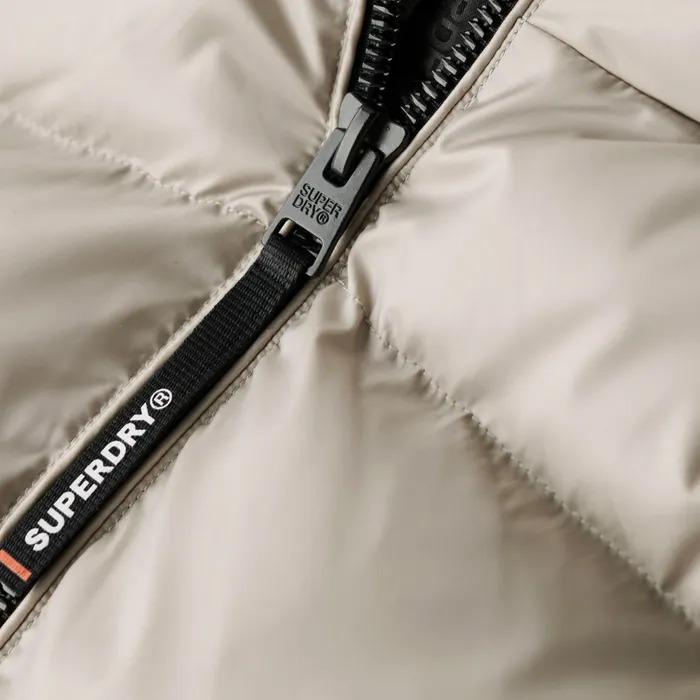 Superdry Hooded Luxe Sports Puffer Winterjas Dames