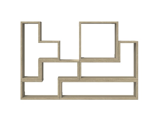 VIDAXL - Etagère murale étagère murale chêne sonoma 96x12x64 cm bois d’ingénierie