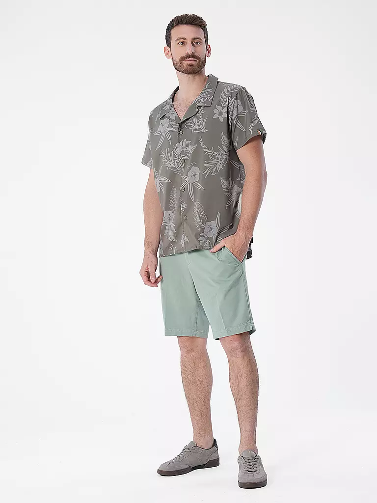 BOSS Badeshirt  olive