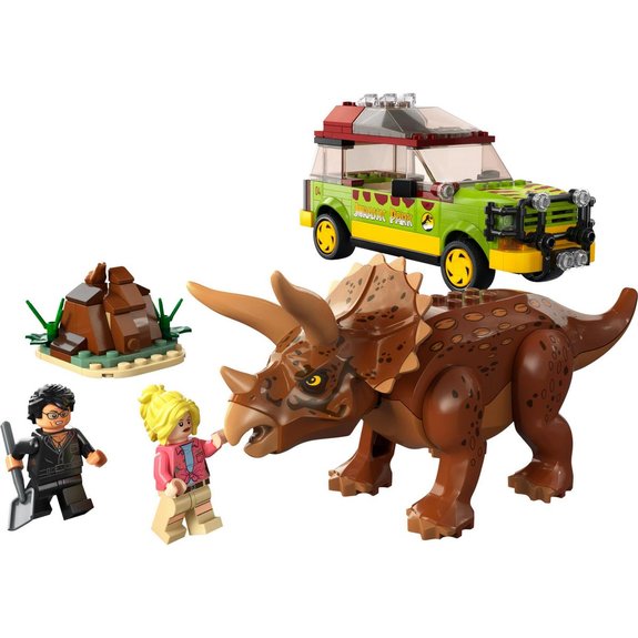 A la recherche du tricératops Lego Jurassic Park 76959