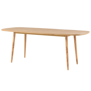 KARWEI eettafel Bjorn Deens naturel hout 200 x 90 cm