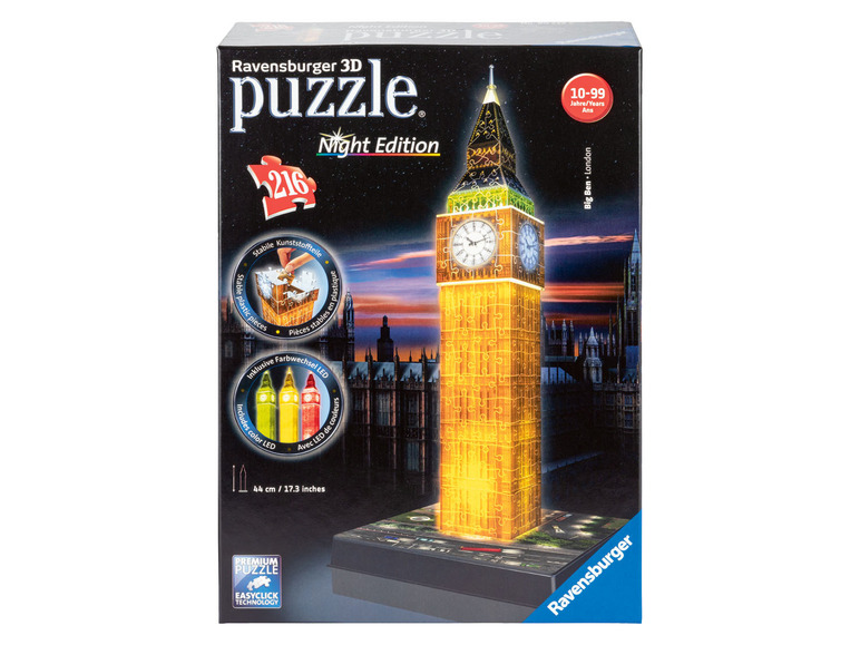 3D-puzzel night edition
