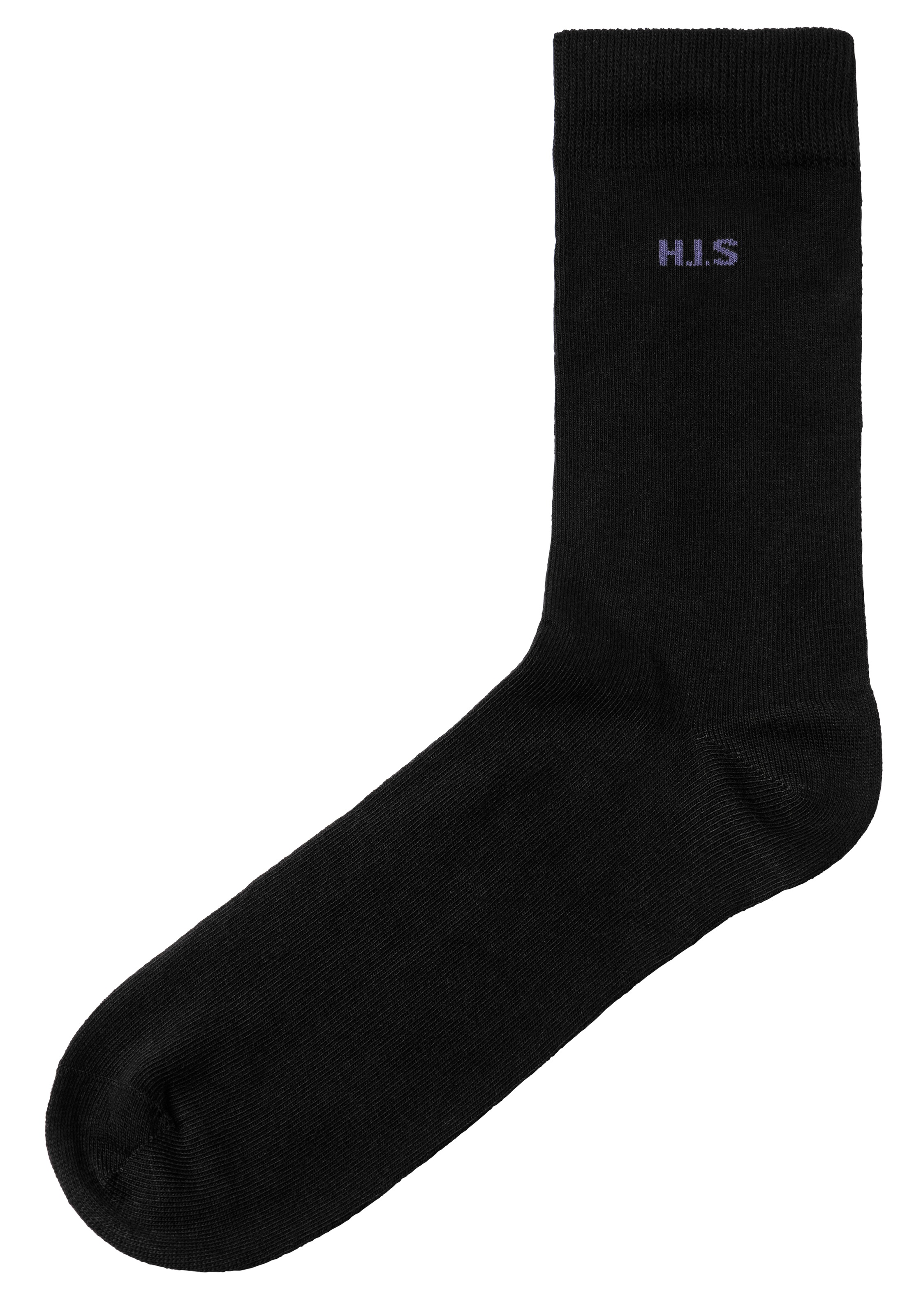 H.I.S Socken Packung, 10 Stk. tlg. mit farbigem Innenbund