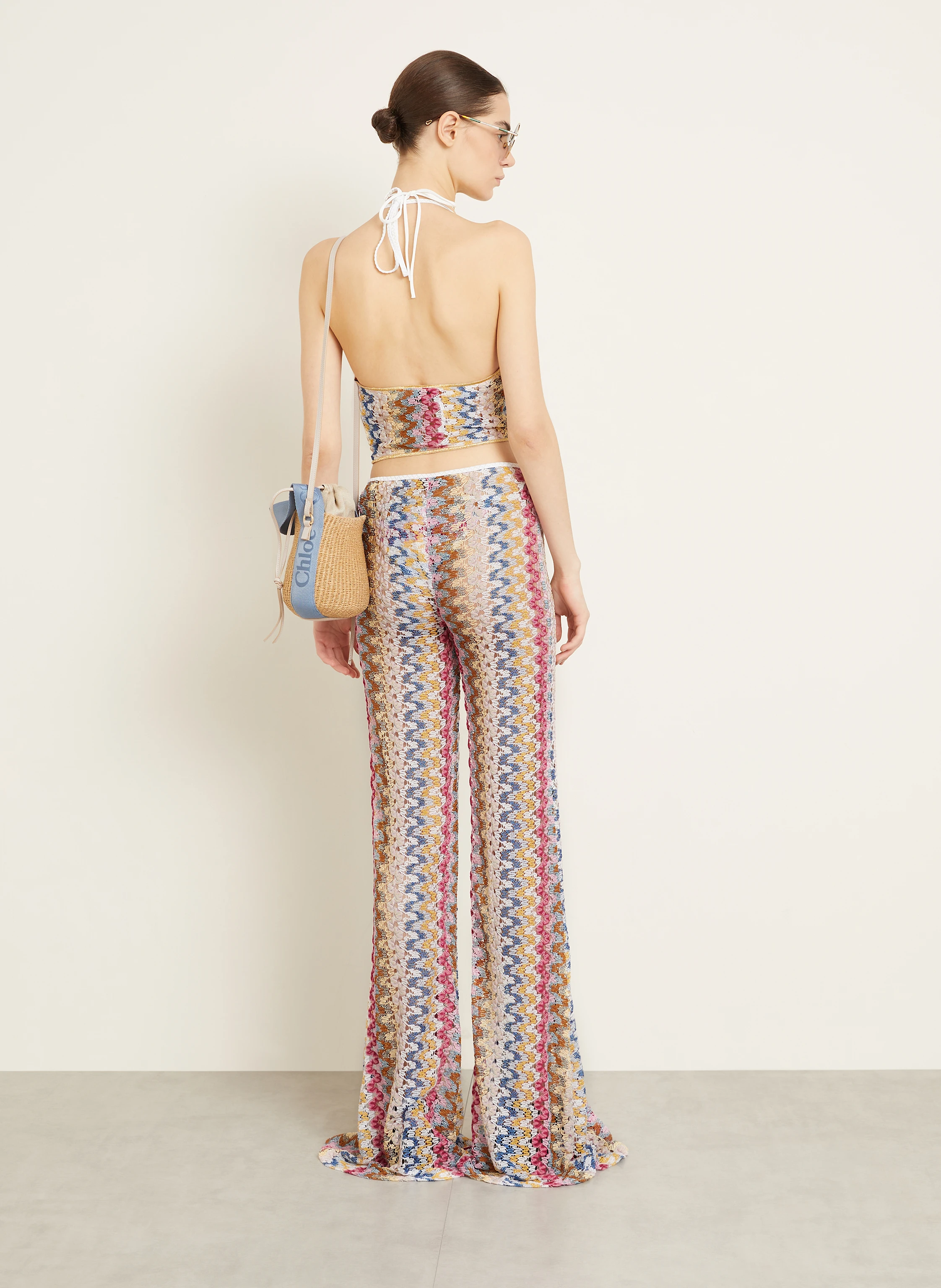 MISSONI Stricktop mit Glitzergarn