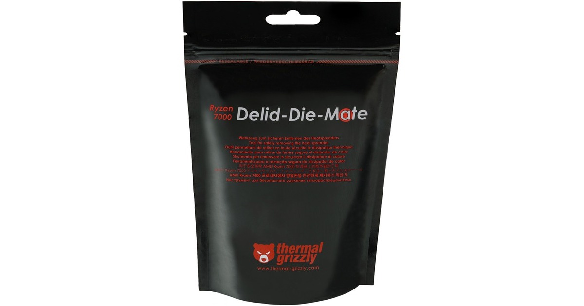 Thermal GrizzlyRyzen 7000 Delid-Die-Mate montagegereedschap