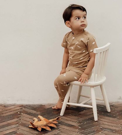 That's Mine Leggings - Rib - Cocottet - Dinosaur Kelp