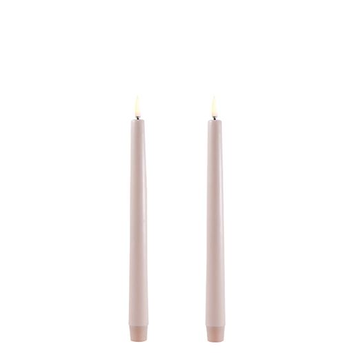Uyuni LED 2-pak Kronelys