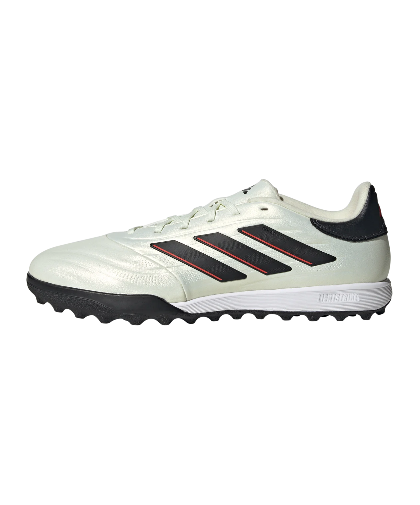 adidas COPA Pure 2 League TF Solar Energy Weiss Schwarz Rot