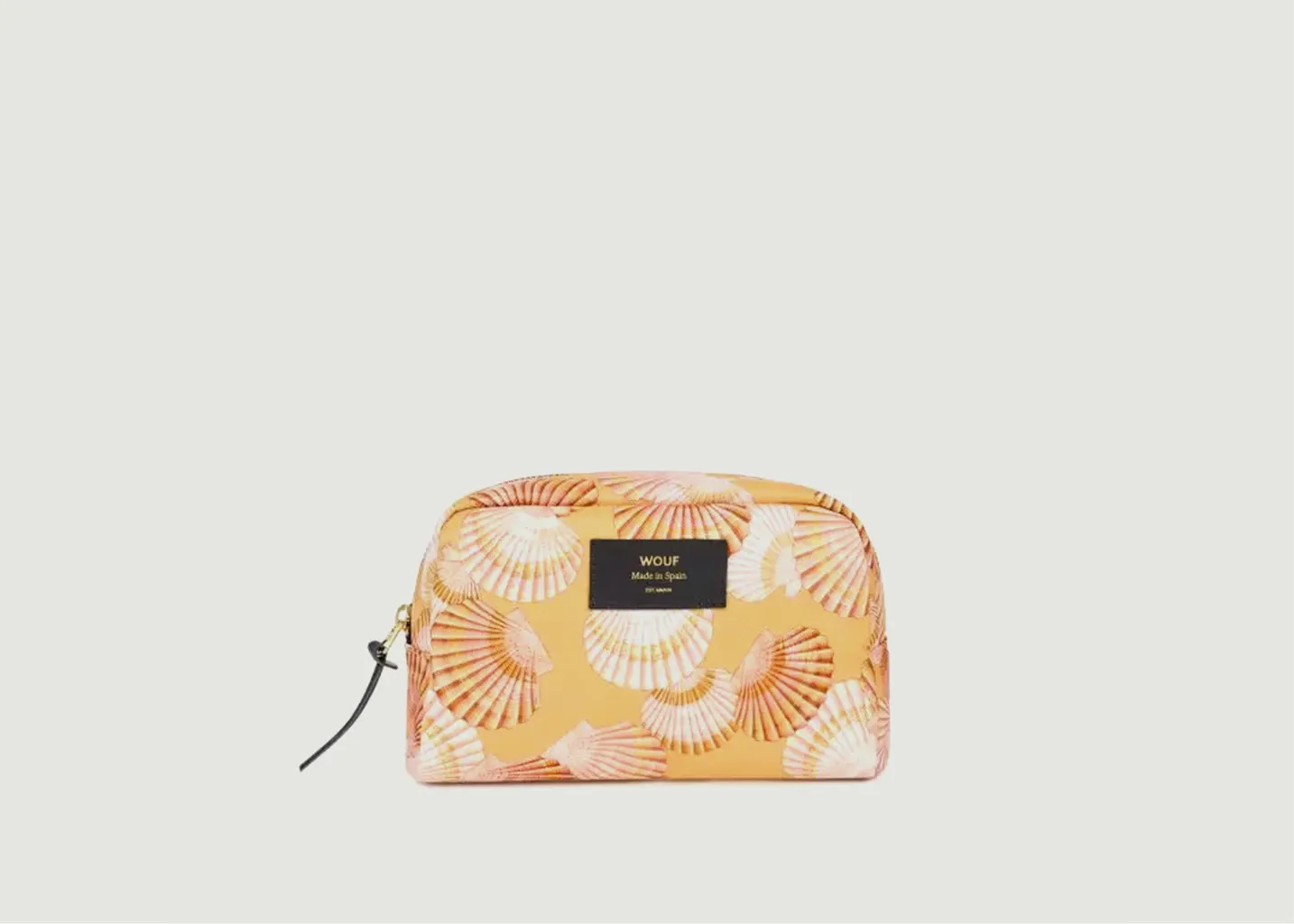 Trousse de toilette motif coquillages Coral Wouf